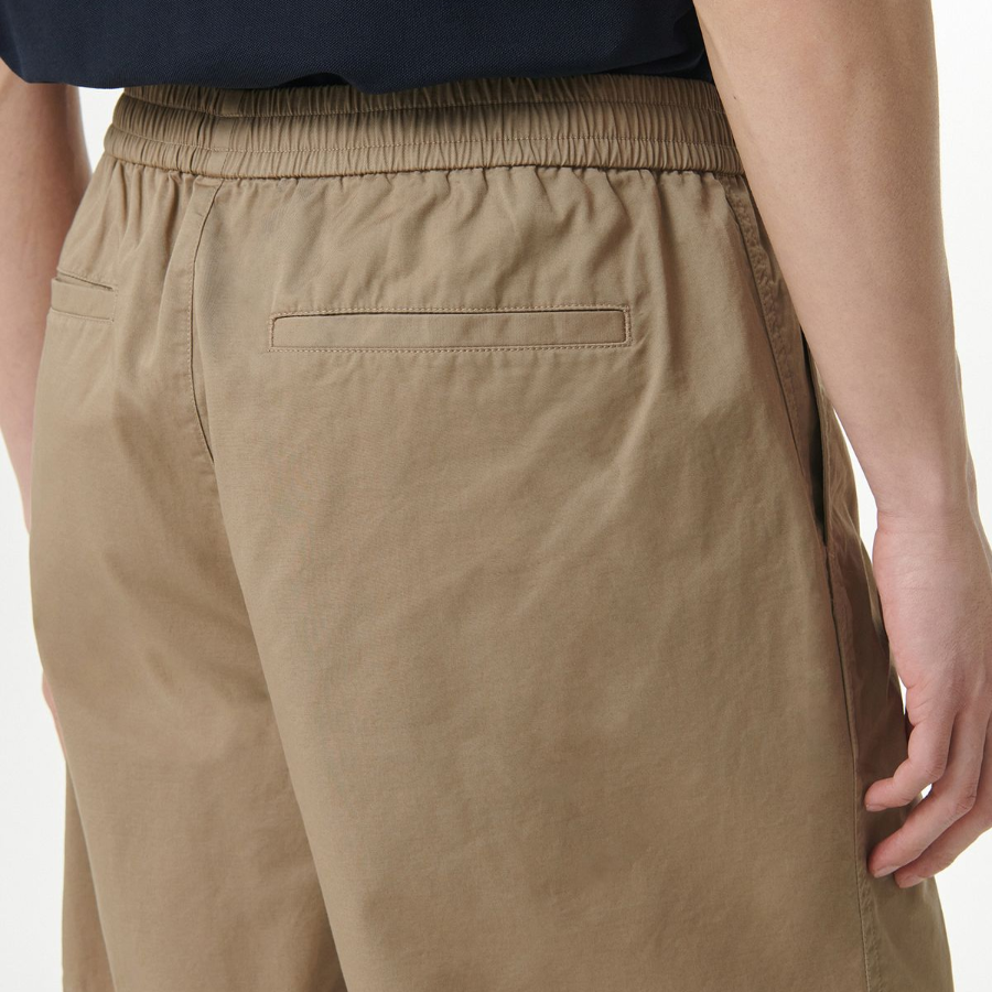 Cotton Banding Shorts [Beige]