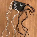 [3-Piece Set] Triplelin Long Shammud Suede Long Choker Tie Muffler — комплект из трёх длинных шёлковисто-замшевых чокеров и шарфов