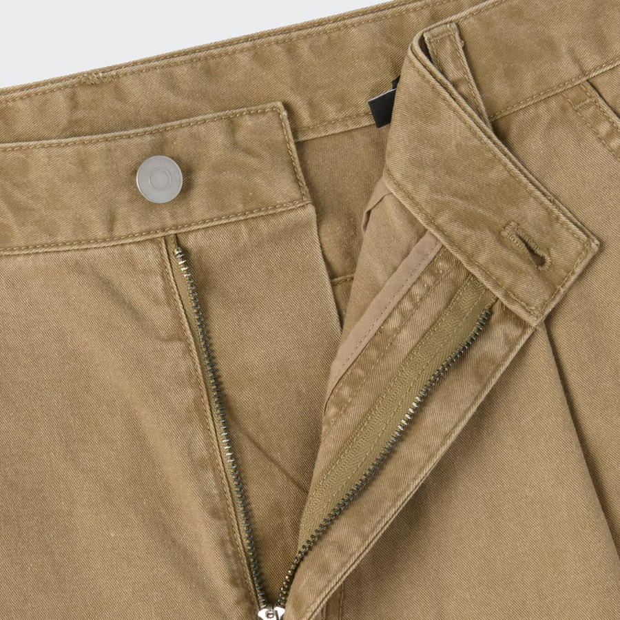 Pigment Carpenter Bermuda Pants [Beige]
