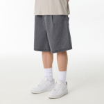 Pigment Carpenter Bermuda Pants [Charcoal Gray]