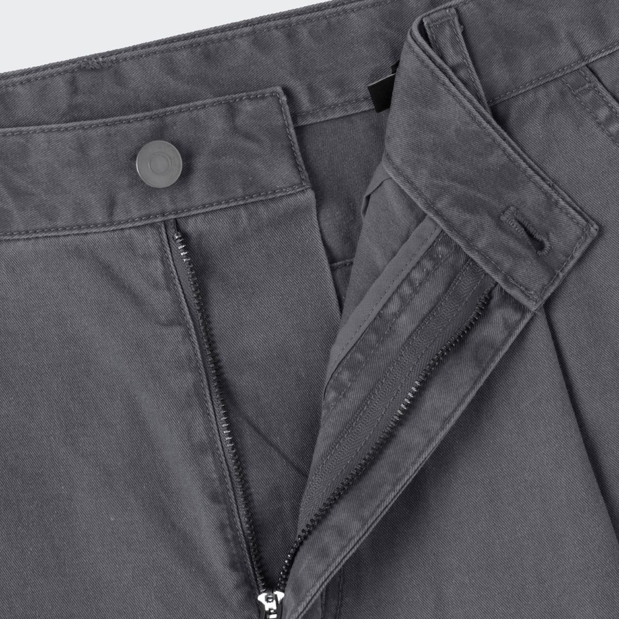 Pigment Carpenter Bermuda Pants [Charcoal Gray]