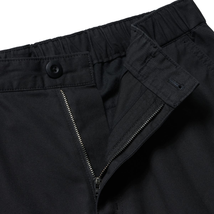 City Leisure Wide Belted Cargo Pants [Black]