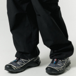City Leisure Wide Belted Cargo Pants [Black]