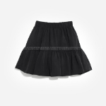 Мини-юбка с воланами и вшитыми шортами