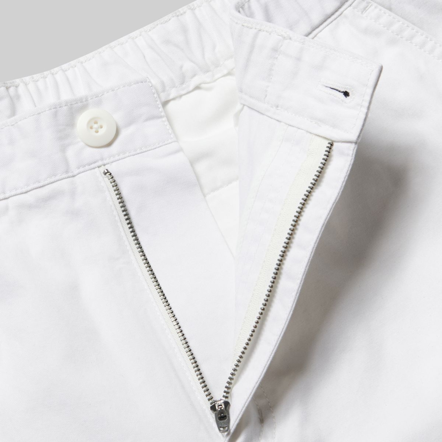 City Leisure Wide Belted Cargo Pants [White]