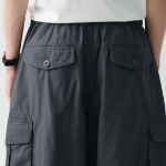 City Leisure Wide Belted Cargo Pants [Gray]