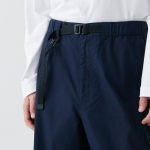 City Leisure Wide Belted Cargo Pants [Navy]