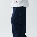City Leisure Wide Belted Cargo Pants [Navy]