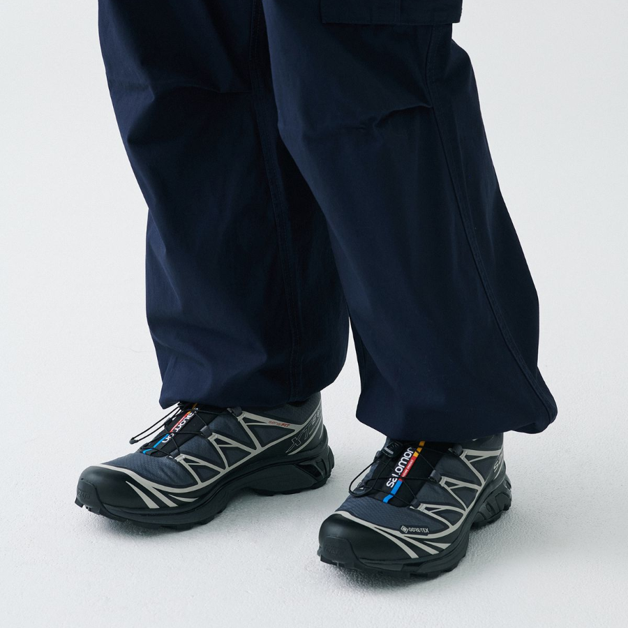 City Leisure Wide Belted Cargo Pants [Navy]