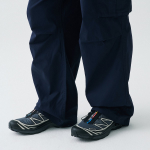 City Leisure Wide Belted Cargo Pants [Navy]