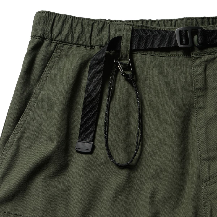 City Leisure Wide Belted Cargo Pants [Khaki]