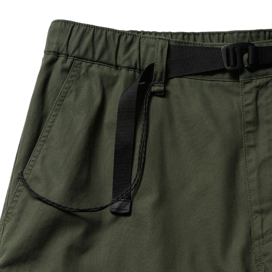 City Leisure Wide Belted Cargo Pants [Khaki]
