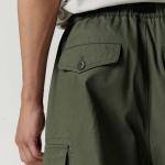 City Leisure Wide Belted Cargo Pants [Khaki]