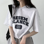 Resem Blance – укороченная худи-футболка с необработанным краем