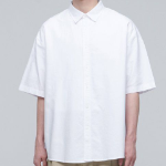 Musinsa Standard Oversized Oxford Short Sleeve Shirt – White