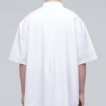 Musinsa Standard Oversized Oxford Short Sleeve Shirt – White