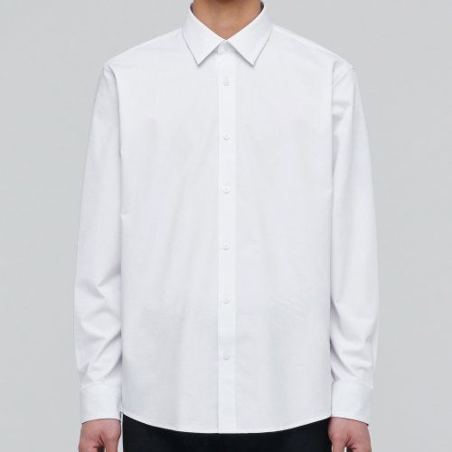 Musinsa Standard Wrinkle-Free Dress Shirt – White