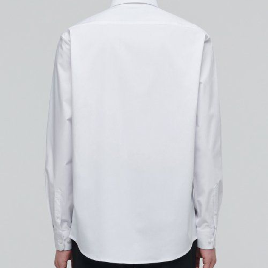 Musinsa Standard Wrinkle-Free Dress Shirt – White