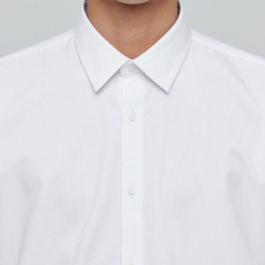 Musinsa Standard Wrinkle-Free Dress Shirt – White