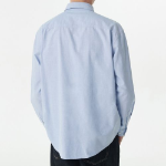 Musinsa Standard Relaxed Fit Oxford Shirt – Blue