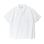 Sounds Life Cotton Open Collar Shirt – White
