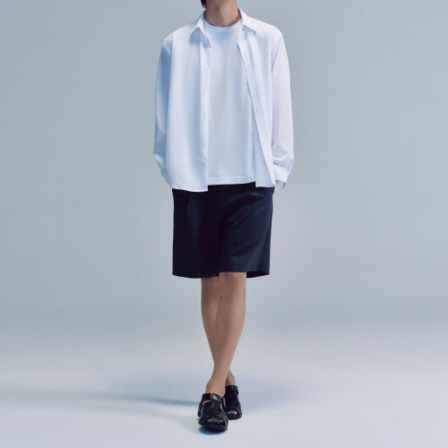 Cooltandard Tricot Easy Shirt – White