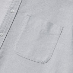 Melange Master Overfit Oxford Half Sleeve Shirt – Grey