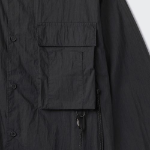 Musinsa Standard City Leisure CN Oversized Multi Pocket Shirt – Black