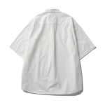 Melange Master Overfit Half Sleeve Mellow Shirt – White
