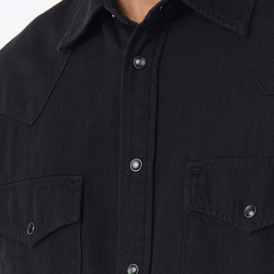 Musinsa Standard Denim Western Shirt – Black