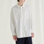 Melange Master Overfit Mellow Shirt – White