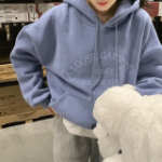 ILLUDE – худи Embroidered Oversized Fleece Hoodie