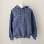 ILLUDE – худи Embroidered Oversized Fleece Hoodie