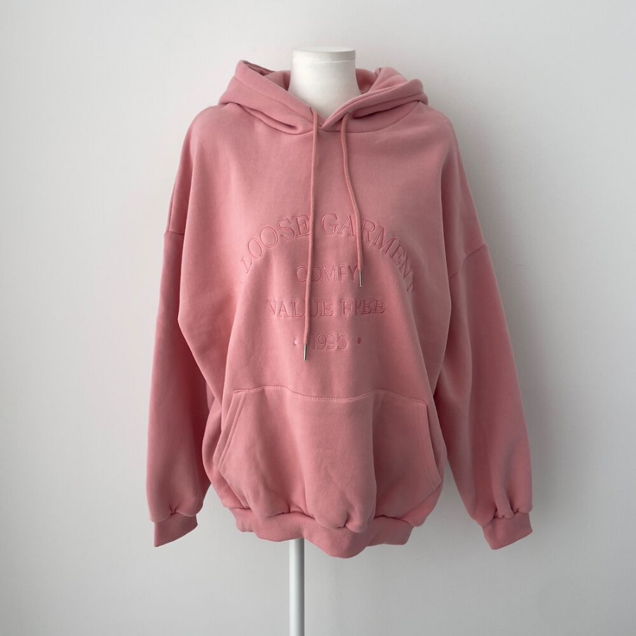ILLUDE – худи Embroidered Oversized Fleece Hoodie