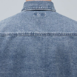 Musinsa Standard Oversized Double Pocket Denim Shirt – Indigo