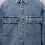 Musinsa Standard Oversized Double Pocket Denim Shirt – Indigo