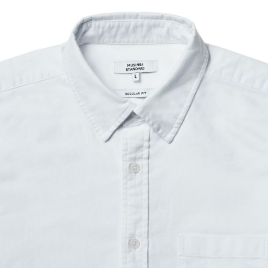 Musinsa Standard Basic Oxford Shirt – White