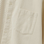 Melange Master Overfit Corduroy Shirt – Cream