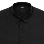Musinsa Standard Relaxed Fit Silky Shirt – Black