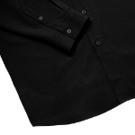 Musinsa Standard Relaxed Fit Silky Shirt – Black