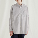 Melange Master Overfit Mellow Shirt – Light Grey
