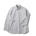 Melange Master Overfit Mellow Shirt – Light Grey