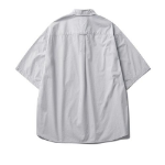 Melange Master Overfit Half Sleeve Mellow Shirt – Light Grey