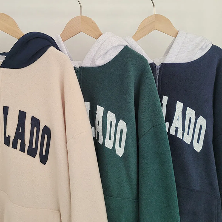 Anorak Oversized Color-Block Hoodie