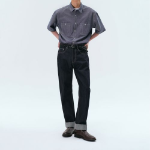 Musinsa Standard Chambray Short Sleeve Work Shirt – Blue