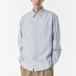 Musinsa Standard Relaxed Washed Poplin Shirt – Sky Blue