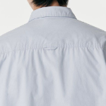 Musinsa Standard Relaxed Washed Poplin Shirt – Sky Blue