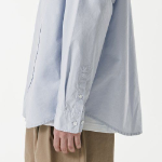 Musinsa Standard Relaxed Washed Poplin Shirt – Sky Blue