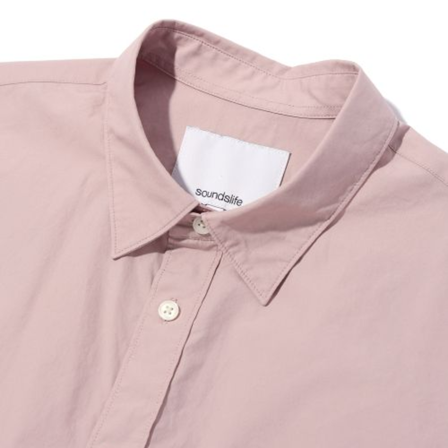 SOUNDS LIFE Daily Cotton Shirt – Pink