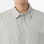 Musinsa Standard Relaxed Soft Poplin Shirt – Light Gray